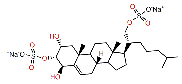 Cholest-5-en-2a,3a,4b,21-tetrol 3,21-disulfate